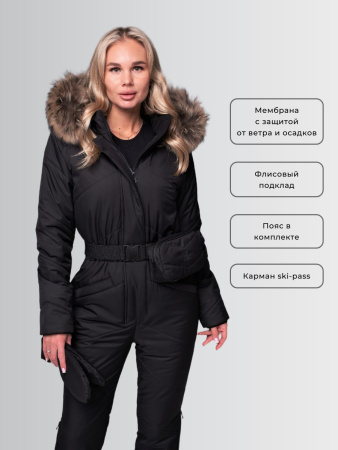 Комбинезон женский зимний LUXE Black